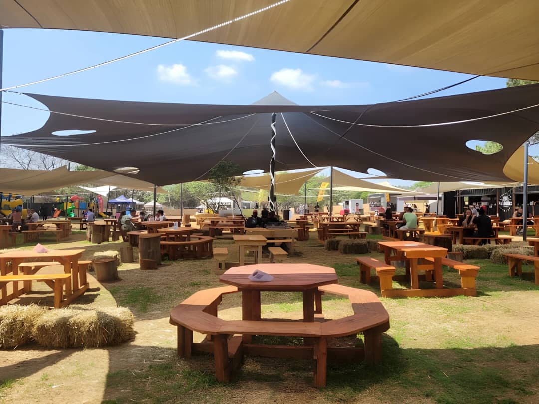 A local farmers market